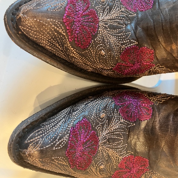 Old Gringo Yippee Ki Yay Laurel zip ankle boots  7.5 - Picture 2 of 8